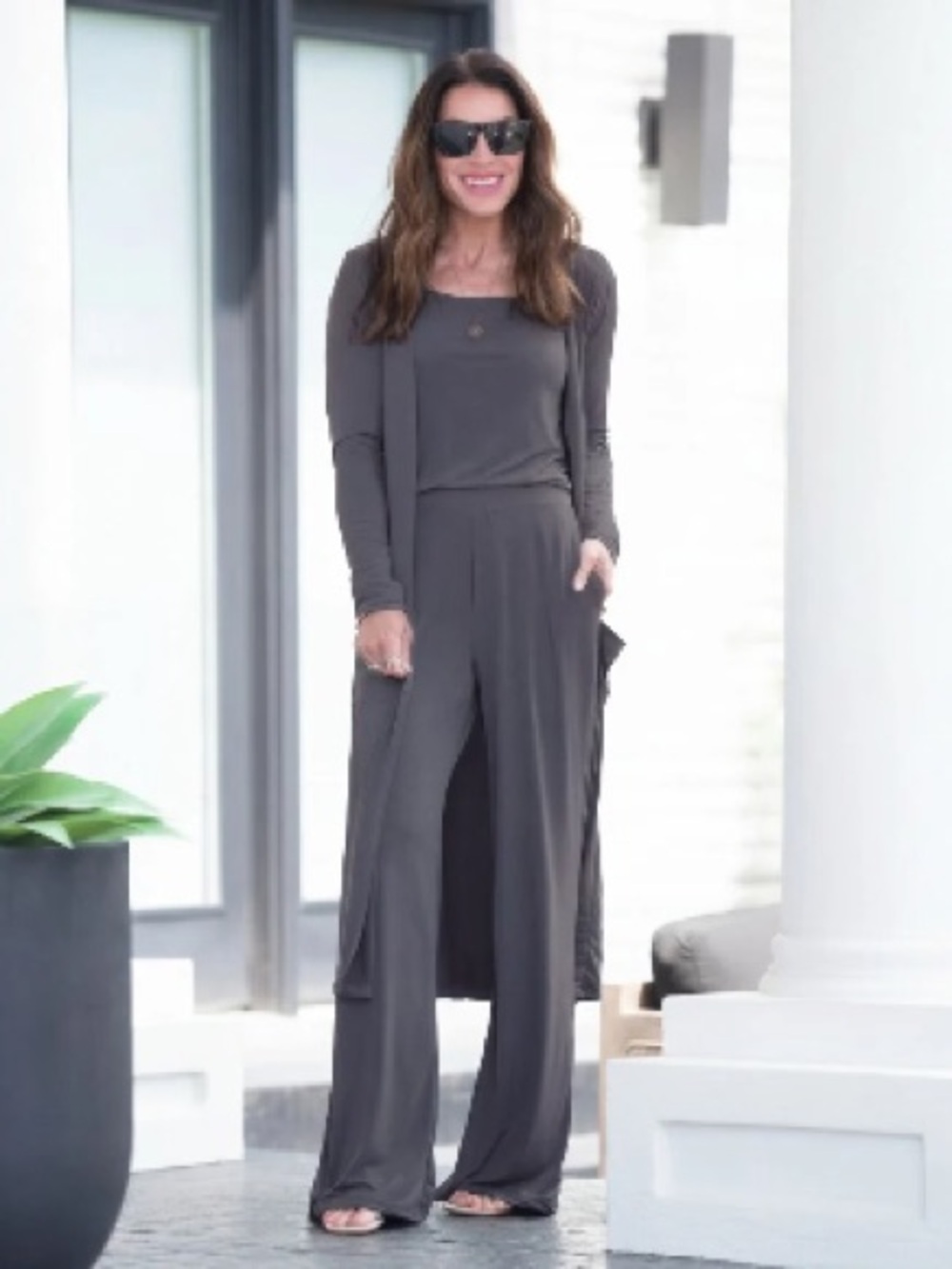 SexyModest The Essential Set Slate XS NWOT